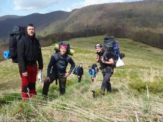 Na ceste zo sledla pod Čierťažou na Ruské sedlo