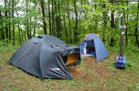 Ruské sedlo naše stany